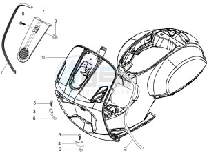 LX 150 4T USA drawing Front shield