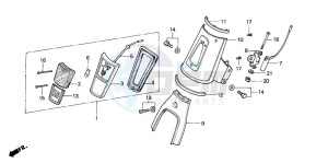 C70Z 50 drawing TOP COVER/POSITION LAMP