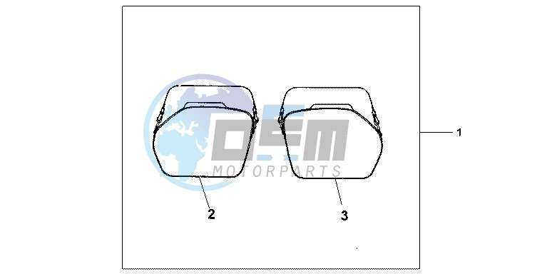 33/ 35L PANNIER INNER BAG SET