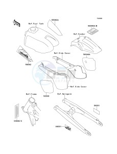 KX 60 B [KX60] (B10-B14) [KX60] drawing LABELS-- KX60-B14- -