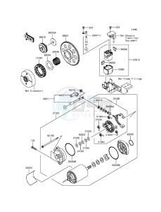 VULCAN 900 CLASSIC VN900BFFA GB XX (EU ME A(FRICA) drawing Starter Motor