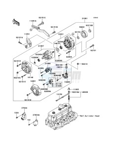 MULE 3010 DIESEL 4x4 KAF950B6F EU drawing Generator