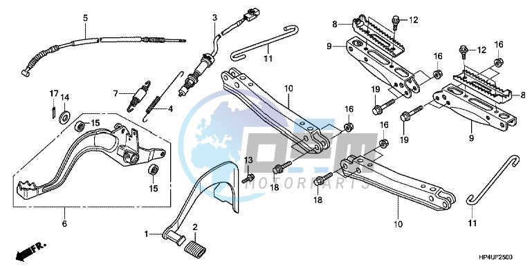 FRONT BRAKE CALIPER