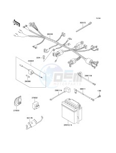 AN 110 C (C6-C7) drawing CHASSIS ELECTRICAL EQUIPMENT