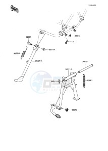 KZ 750 N [SPECTRE] (N1-N2) [SPECTRE] drawing STANDS