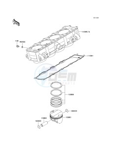 ZR 750 L [Z750 EU] (L7F-L8F) L8F drawing CYLINDER_PISTON-- S- -