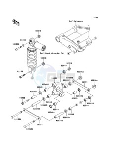 Z1000_ABS ZR1000C8F FR GB XX (EU ME A(FRICA) drawing Suspension