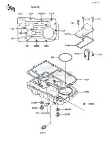 ZG 1200 B [VOYAGER XII] (B6-B9) [VOYAGER XII] drawing BREATHER COVER_OIL PAN