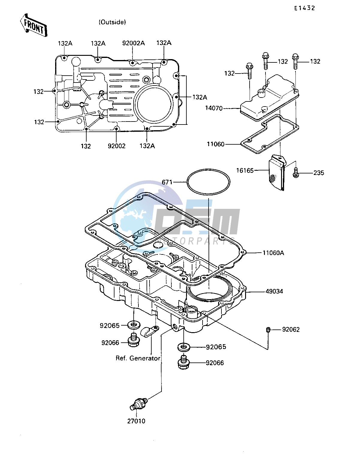 BREATHER COVER_OIL PAN