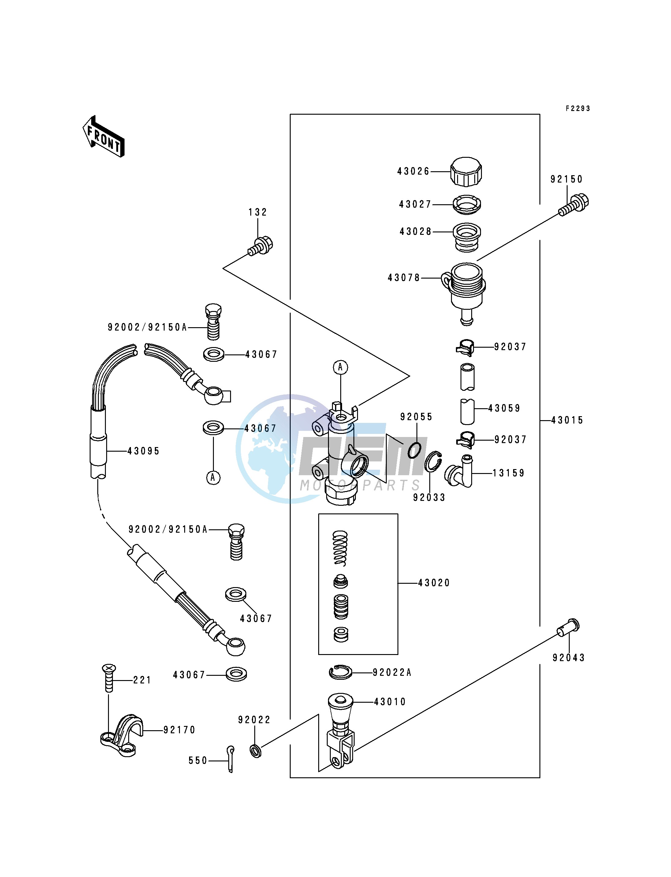 REAR MASTER CYLINDER