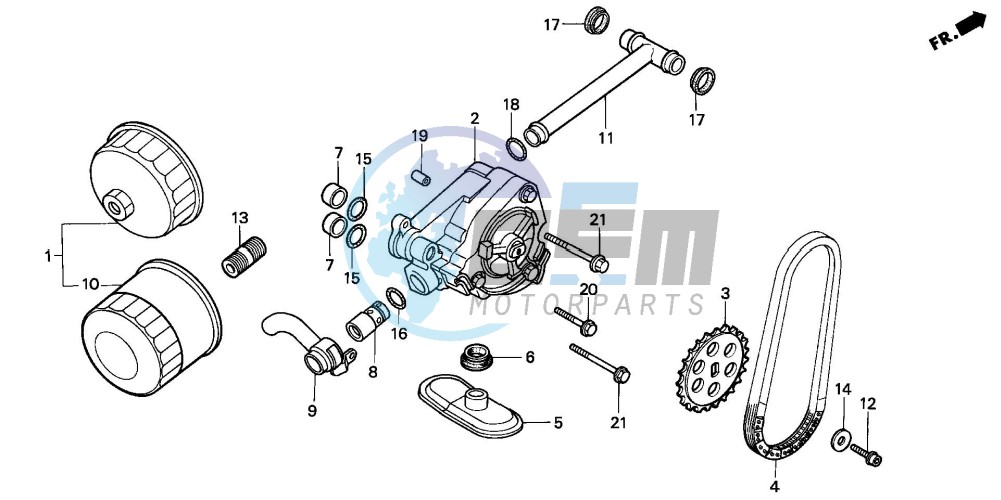 OIL FILTER/OIL PUMP