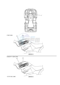 YFM450FWAD YFM45FGPHD GRIZZLY 450 IRS (1CTX 1CTY) drawing GRAPHICS