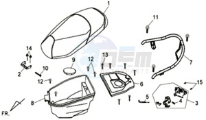 ALLO 50 drawing HELMET BOX