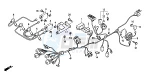 CBF600NA drawing WIRE HARNESS (CBF600N/NA)