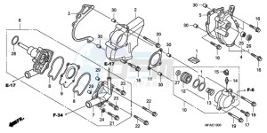 CBF1000S9 UK - (E / ABS MKH) drawing WATER PUMP