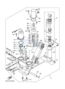 Z250D drawing POWER-TILT-ASSEMBLY-1