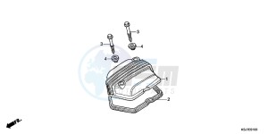 CRF100FC drawing CYLINDER HEAD COVER