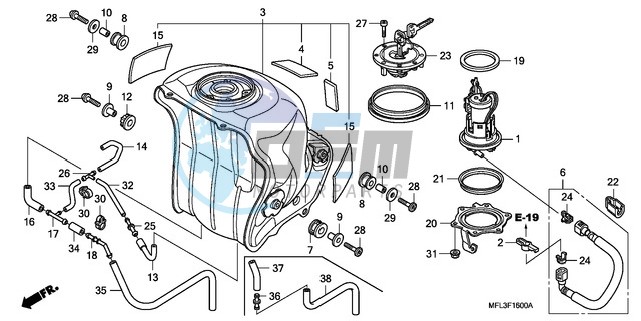 FUEL TANK/FUEL PUMP