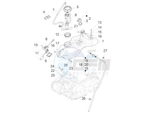 SPRINT 125CC 4T 3V IGET E4 ABS (APAC) drawing Fuel tank