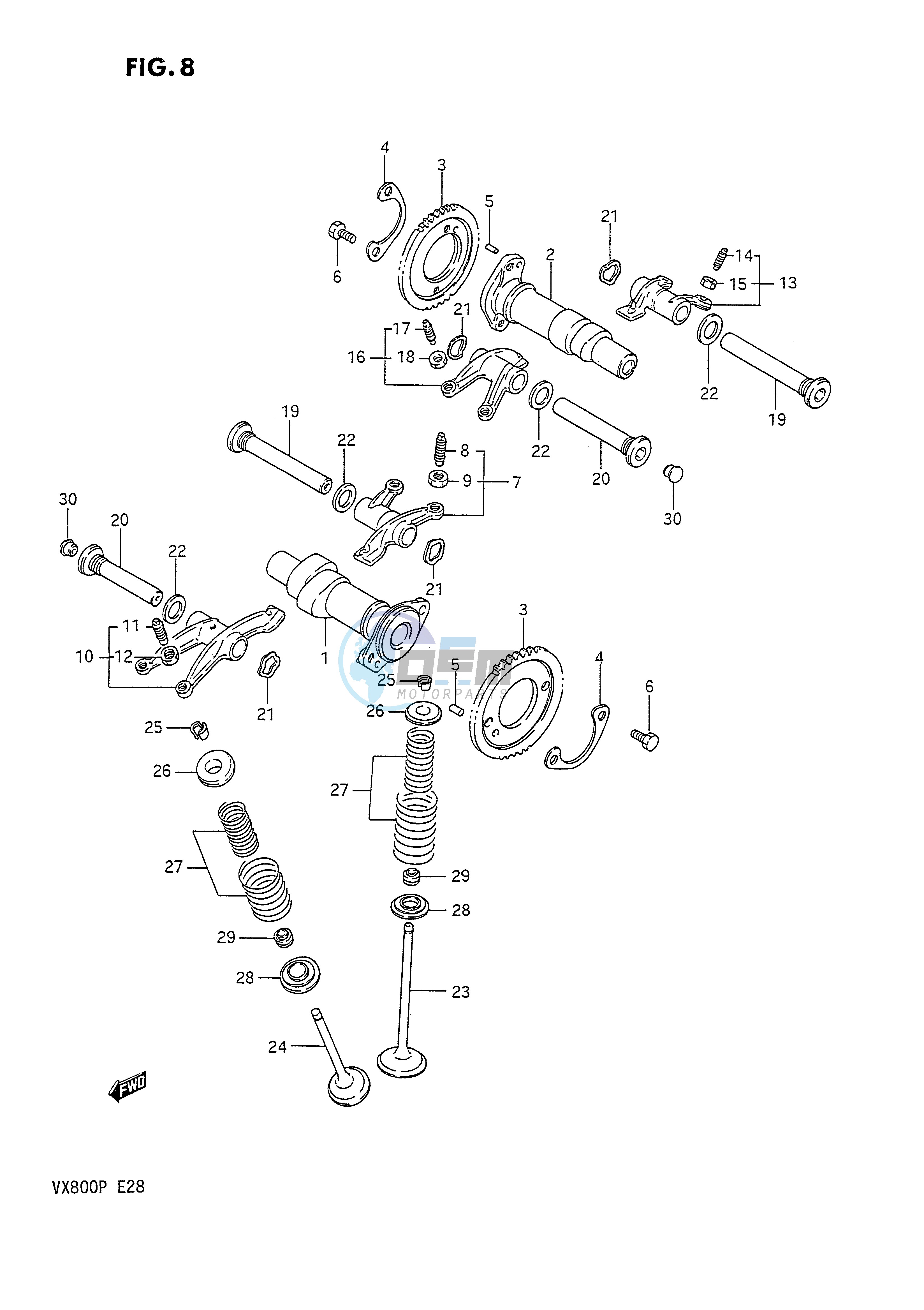 CAMSHAFT - VALVE