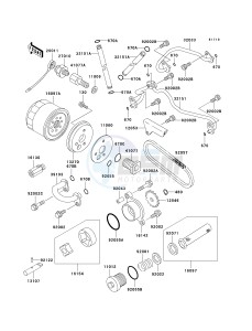 VN 800 B [VULCAN 800 CLASSIC] (B10) B10 drawing OIL PUMP_OIL FILTER