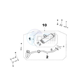 XPS 125CT EU drawing EXHAUST