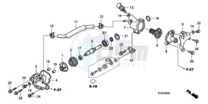 PES125R9 Europe Direct - (ED / STC) drawing WATER PUMP