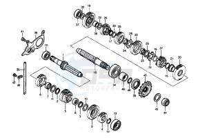 V RAPTOR 650 drawing TRANSMISSION