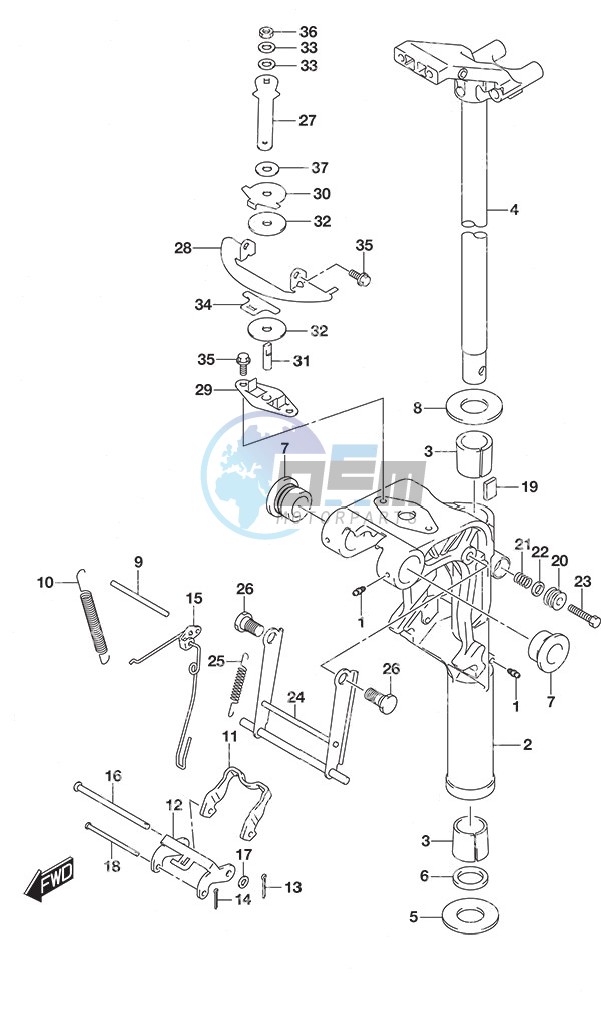 Swivel Bracket Non-Remote Control