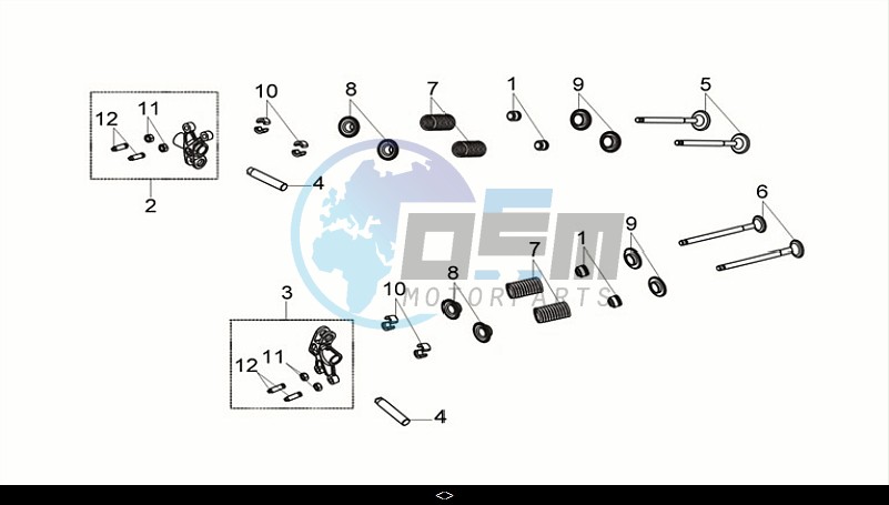 IN-EX. VALVE ROCKER ARM