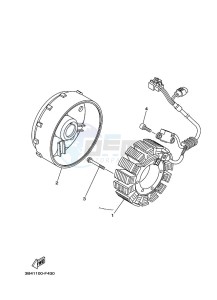 YFM700FWAD GRIZZLY 700 EPS (BLT8) drawing GENERATOR