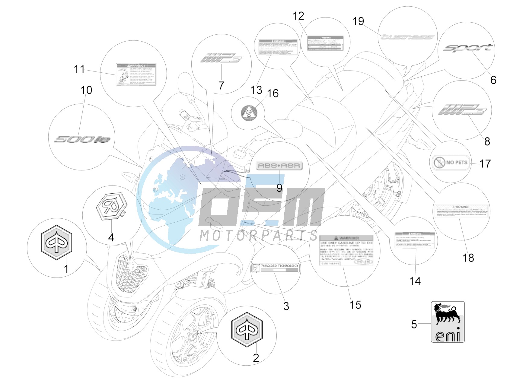 Plates - Emblems