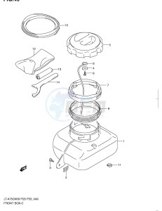 LT-A750X (P28-P33) drawing FRONT BOX