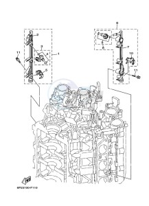 F200CETX drawing THROTTLE-BODY-3