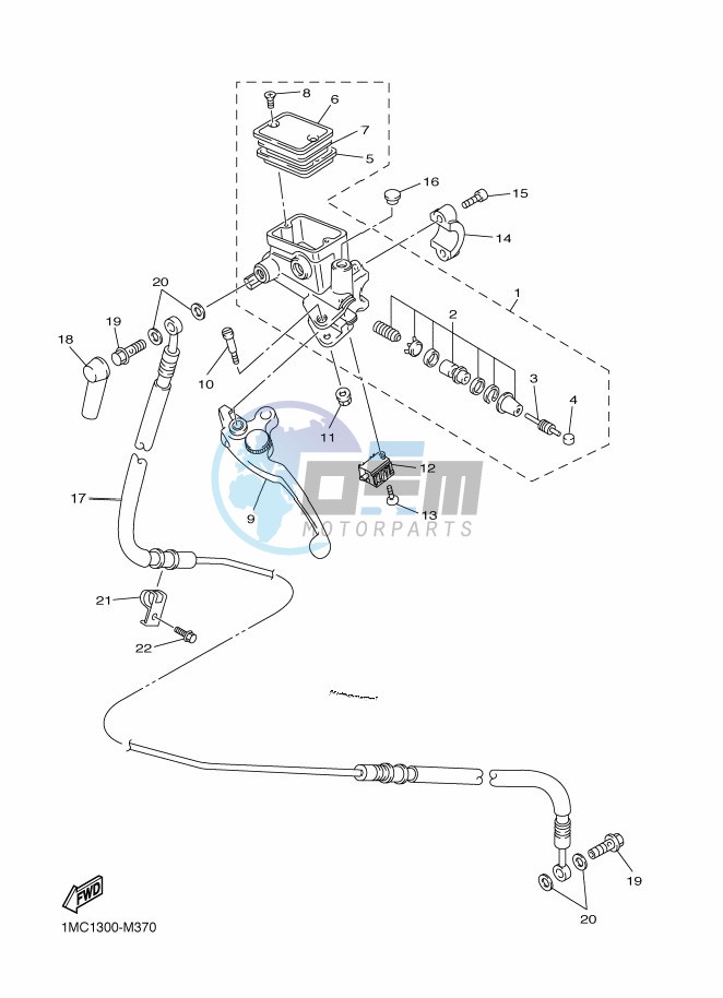 FRONT MASTER CYLINDER 2