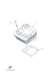 YFM250R YFM25RB RAPTOR 250 (1BTG 1BTH 1BTJ) drawing CYLINDER