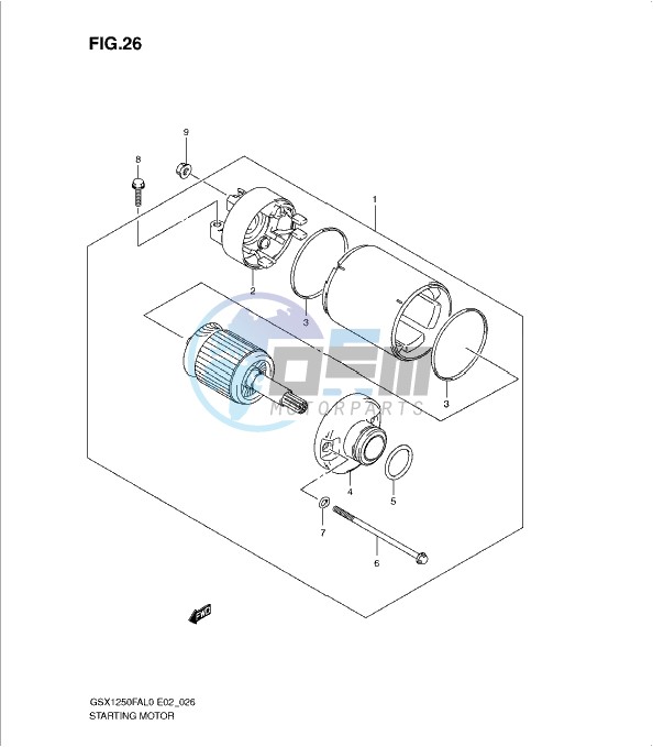 STARTING MOTOR