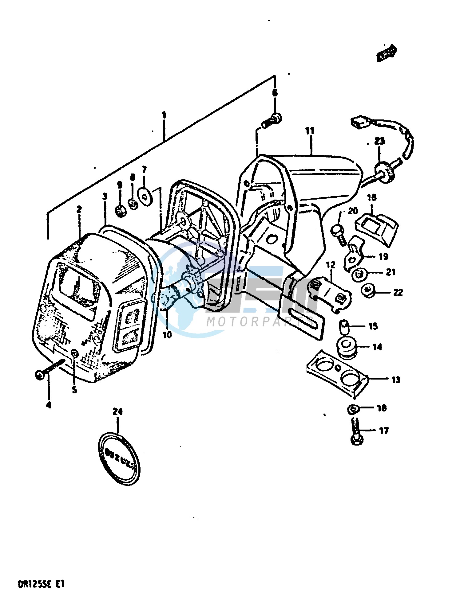 REAR COMBINATION LAMP (E1, E4, E6, E15, E21, E24)