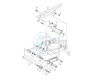 XJ6-S DIVERSION 600 drawing REAR ARM