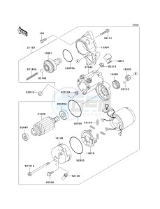 KAF620 G MULE 3000 (G1-G5) MULE 3000 drawing STARTER MOTOR