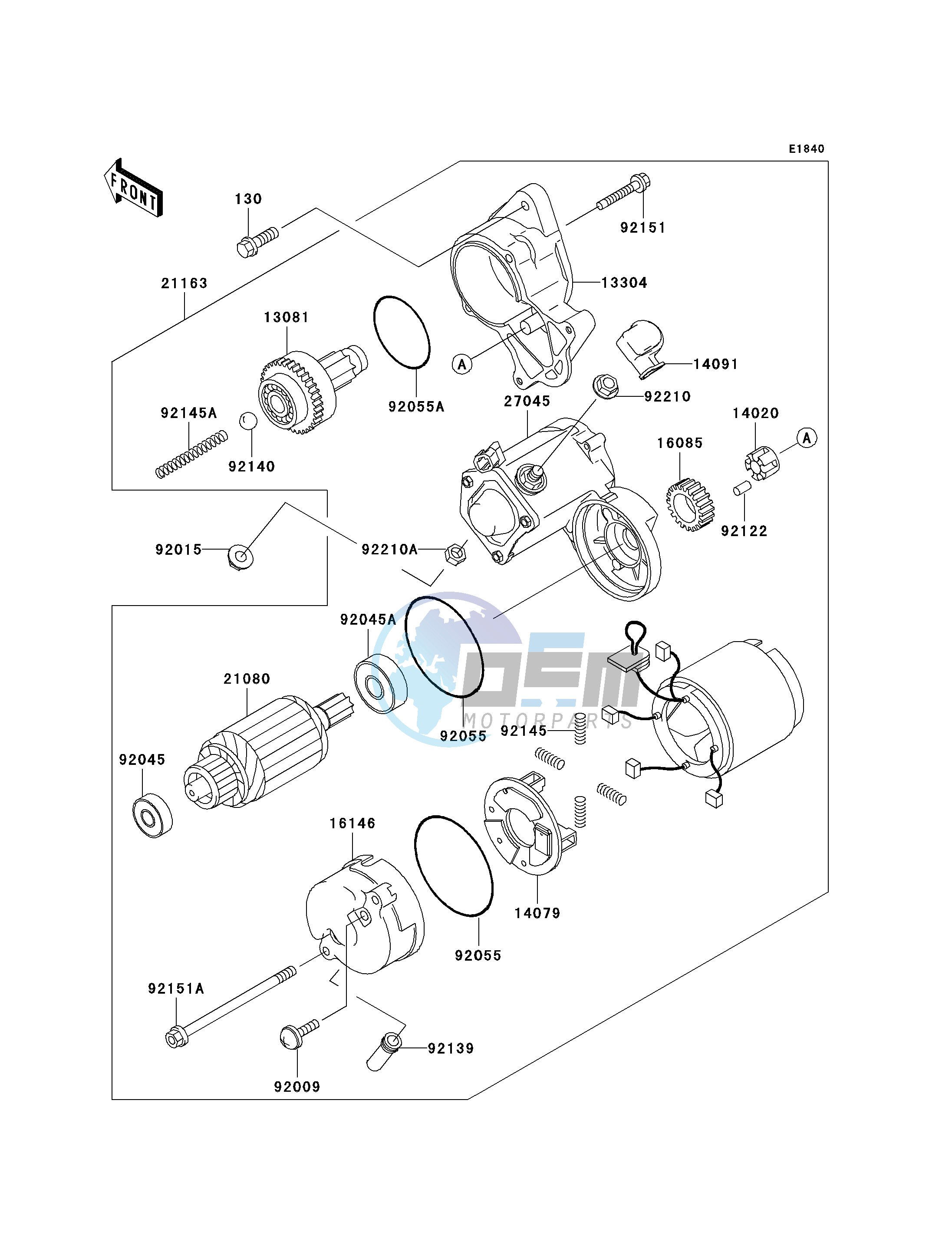 STARTER MOTOR