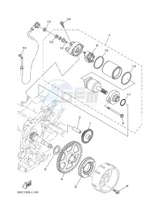 XP500A T-MAX 530 (59CN) drawing STARTER