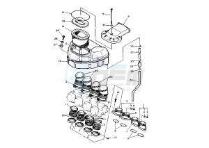 FZR 1000 drawing INTAKE