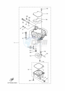 E40XMHL drawing CARBURETOR