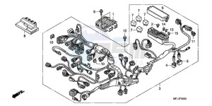 CBR1000RR9 Europe Direct - (ED / REP) drawing WIRE HARNESS (CBR1000RR)