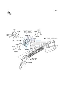 KAF 620 R [MULE 4010 TRANS4X4] (R9F-RAFA) RAF drawing HEADLIGHT-- S- -