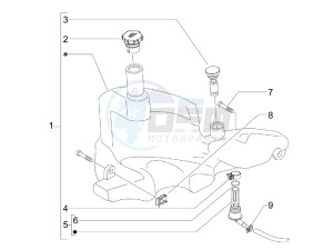 Stalker 50 drawing Oil tank