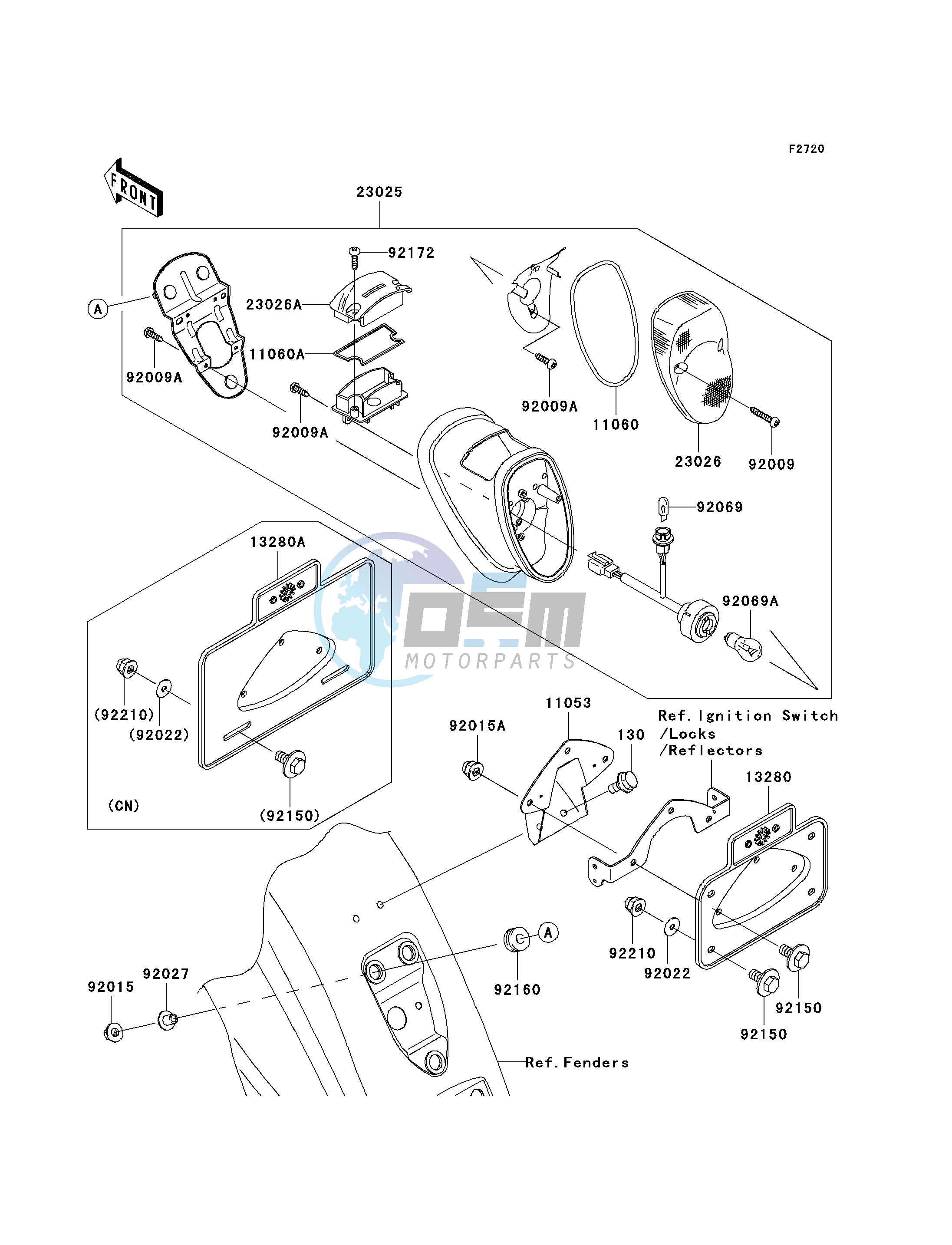 TAILLIGHT-- S- -