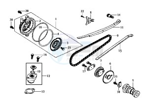 JOYRIDE - 200 cc drawing CAMSHAFT