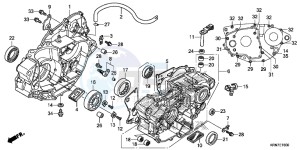 CRF250RG CRF250R ED drawing CRANKCASE